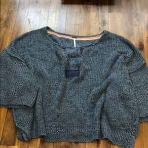 Free People Crop Sweater